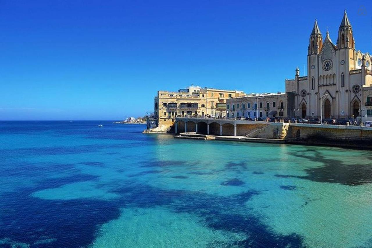 Modern 2 Bedroom Maisonette In Central Sliema Exterior foto